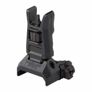 Magpul MAG275-BLK MBUS Pro Sight Front QPQ Melonited Steel Construction AR Platform