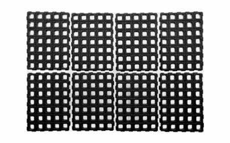 Magpul MAG1500-BLK DAKA Grid Organizer Black Polypropylene