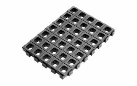 Magpul MAG1502-BLK DAKA Grid Organizer Replacement Black Polypropylene