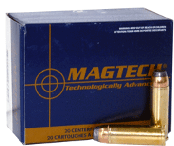 Magtech 454A Range/Training 454 Casull 260 gr Semi Jacketed Soft Point Flat 20 Per Box/ 50 Case