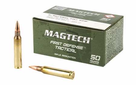 Magtech 556B Tactical/Training 5.56x45mm NATO 62 gr Full Metal Jacket 50 Per Box/ 20 Case