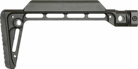 Midwest Industries MIMINF Minimalistic Fixed Stock Black 6061 Aluminum Fixed