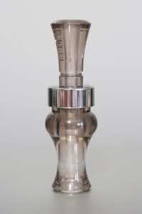 Echo Calls 77730 Timber Single Reed Mallard Hen Sounds Attracts Ducks Smoke Gray Acrylic