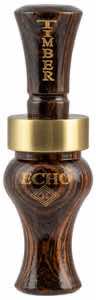 Echo Calls 78015 Timber Single Reed Mallard Hen Sounds Attracts Ducks Brown Bocote Timber