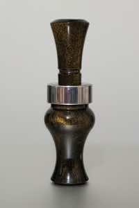 Echo Calls 78909 Breaker Single Reed Mallard Hen Sounds Attracts Ducks Black Gold Pearl Acrylic