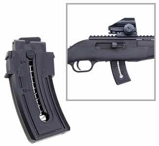 Mossberg 95135 Blaze 10rd 22 LR Magazine For Use w/Mossberg Blaze/47 Models