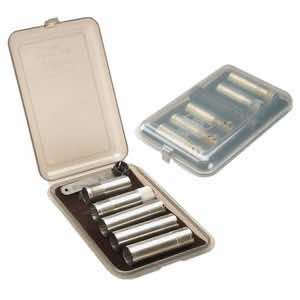 MTM Case-Gard CT641 Choke Tube Case Holds 6rd Chokes Polypropylene Clear Smoke