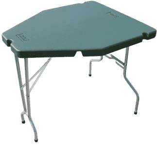 MTM Case-Gard PST11 Predator Shooting Table Forest Green Polymer 30