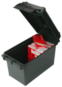 MTM Case-Gard AC50C11 Ammo Can 50 Cal Rifle Forest Green Polypropylene