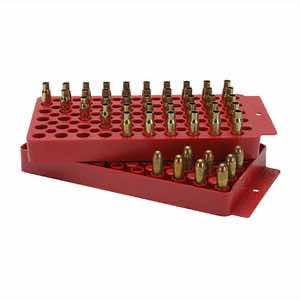 MTM Case-Gard LT150M30 Universal Loading Tray Red Multi-Caliber Plastic 50rd