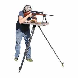 MTM Case-Gard HLST Hi-Low Shooting Table Black/FDE 18