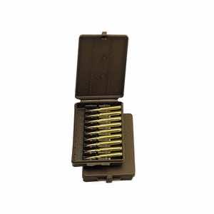 MTM Case-Gard W-9-LM-70 Ammo Wallet Rifle Multi-Caliber 9rd Brown Polymer