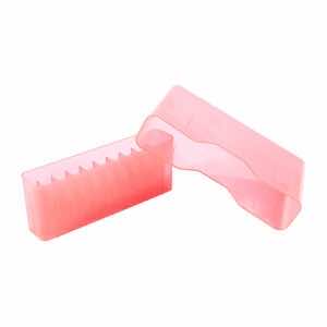 MTM Case-Gard J20L29 J-20 Slip Top Multi-Caliber Rifle Clear Red Polypropylene 20rd