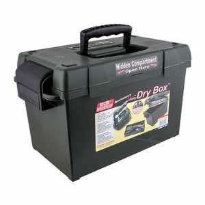 MTM Case-Gard SPUD1-11 Sportsmen's Plus Utility Dry Box Forest Green Polypropylene