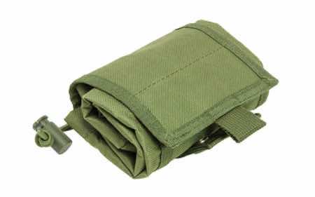NcStar CVFDP2935G VISM Folding Dump Pouch Green Canvas