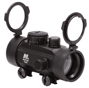 NcStar DBB130 30mm Red Dot Tube Reflex Optic Black Anodized 1 x 30 mm Red Dot