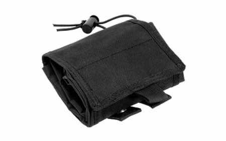 NcStar CVFDP2935B VISM Folding Dump Pouch Black Canvas