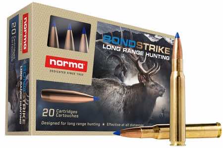 Norma Ammunition 20176422 Dedicated Hunting Bondstrike Extreme 30-06 Springfield 180 gr Bonded Polymer Tip 20 Per Box/ 10 Case