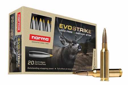 Norma Ammunition 20166482 Dedicated Hunting Evostrike 6.5 Creedmoor 93 gr Polymer Tip Boat Tail 20 Per Box/ 10 Case