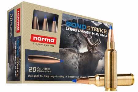 Norma Ammunition 20175832 Dedicated Hunting Bondstrike 300 WSM 180 gr Bonded Polymer Tip 20 Per Box/ 10 Case