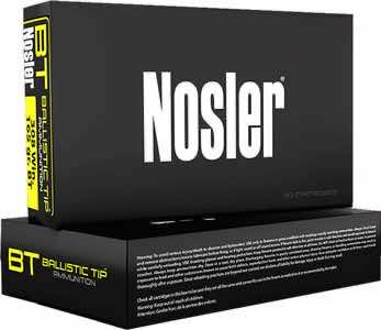 Nosler 40059 Ballistic Tip 7mm-08 Rem 140 gr Spitzer Ballistic Tip 20 Per Box/ 10 Case