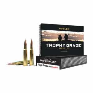 Nosler 60022 Trophy Grade 6.5x55 Swedish 140 gr Nosler AccuBond 20 Per Box/ 10 Case