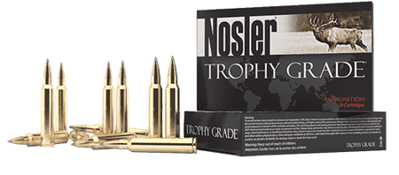 Nosler 60116 Trophy Grade Long-Range 280 Ackley Improved 150 gr Nosler Spitzer AccuBond Long Range 20 Per Box/ 10 Case
