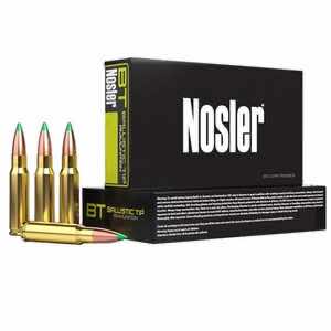 Nosler 40068 Ballistic Tip 30-06 Springfield 125 gr Spitzer Ballistic Tip 20 Per Box/ 10 Case