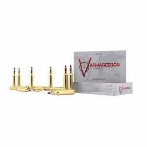 Nosler 65135 Varmageddon 222 Rem 40 gr Flat Base Tipped 20 Per Box/ 20 Case