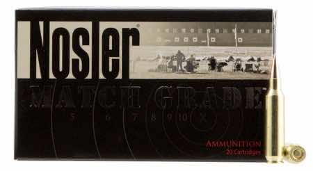 Nosler 60162 Match Grade RDF 22 Nosler 85 gr RDF Hollow Point Boat Tail 20 Per Box/ 10 Case