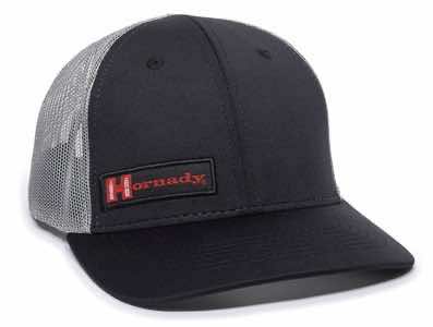 Outdoor Cap HRN02A Hornady Black/Gray Adjustable Snapback OSFA Structured