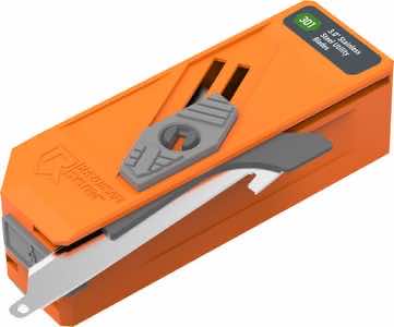 Outdoor Edge RR30D12C Blade Dispenser Blaze Orange, 12 Drop Point 3
