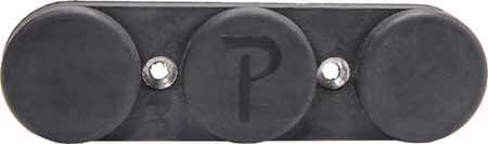 Pachmayr 03190 Gun Storage Magnet Pac-Mag Handguns/Rifles/Shotguns Overmolded Rubber Black