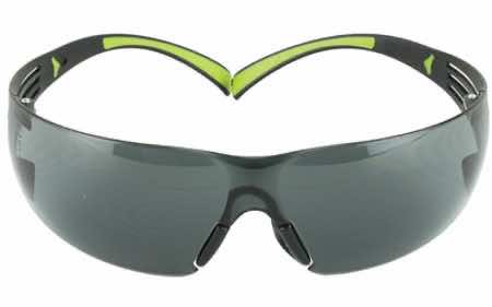 Peltor SF400PG8 Sport SecureFit 400 Adult Wraparound Gray Lens Polycarbonate Black Frame