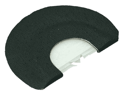 Primos PS114 Original Series Diamond Cutter Diaphragm Call Attracts Turkeys, Triple Reeds (1 Latex/2 Prophylactic), Black