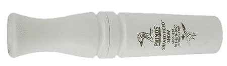 Primos 828 Shaved Reed Open Call Snow Geese Sounds Attracts Ducks White Polycarbonate