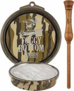 Primos PS2906 Foggy Bottom Friction Call Attracts Turkeys Mossy Oak Original BottomLand Wood/Glass