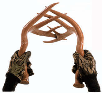 Primos 710 Fightin Horns Attracts Deer Brown Polymer
