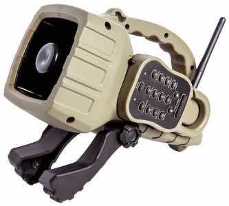Primos 3851 Dog Catcher 2 Electronic Call Multiple Sounds Attracts Predator Attracts Multiple Features Integrated Remote Green