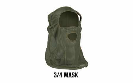Primos PS6662 Mesh OD Green Mesh 3/4 Face Mask OSFA