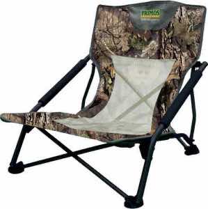 Primos PS6009 Wingman Turkey Chair Mossy Oak Break Up Camo & Mesh, Steel Frame Holds Up To 300 lbs., Attached Shoulder Strap