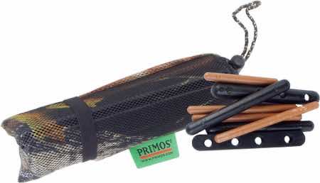 Primos 730 Rattling System Big Buck Bag Attracts Deer Black/Brown Wood