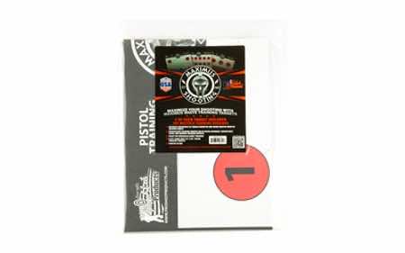 Pro-Shot MAXIMUS WHITE PISTOL TRAINING TARGET SET