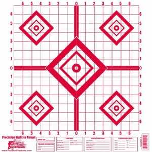 Pro-Shot 16X16IN RDDIAMOND PRECISION STNTRGT 10PK