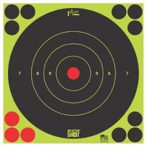 Pro-Shot 6BGREEN12PK SplatterShot Self-Adhesive Paper Black/Green 6