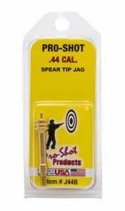 Pro-Shot J44B Jag .44 Cal Pistol #8-32 Thread Spear Tip Brass