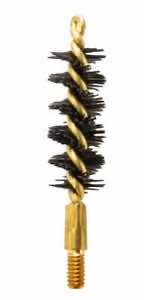 Pro-Shot 10NP Bore Brush .40/ 10mm Cal Pistol #8-32 Thread Nylon Bristles Brass Core