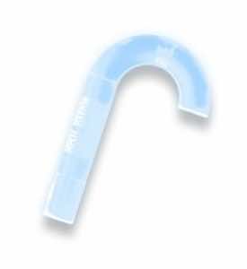 Pro-Shot BLCLEAR UV Bore Light .22 Cal & Up Handgun/Rifle Fiber Optic Illuminator Lightening Blue