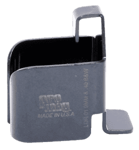ProMag LDR01 Pistol Mag Loader Double Stack Style made of Steel with Black Finish for 9mm Luger, 40 S&W