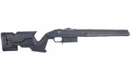 Archangel AA700B Precision Stock Black Synthetic Fixed with Aluminum Bed Block & Adjustable Cheek Riser for Remington 700 Short Action